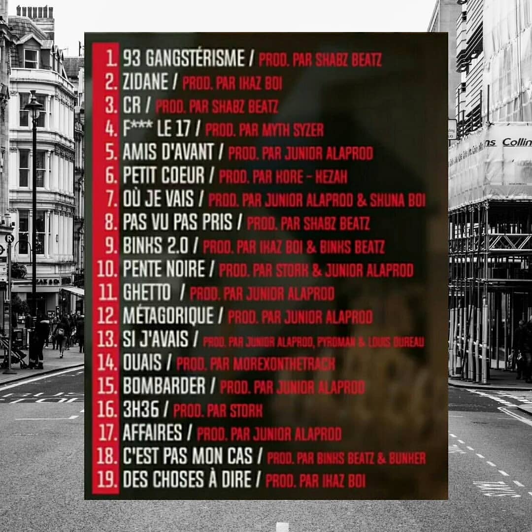 13 block - BLO Tracklist