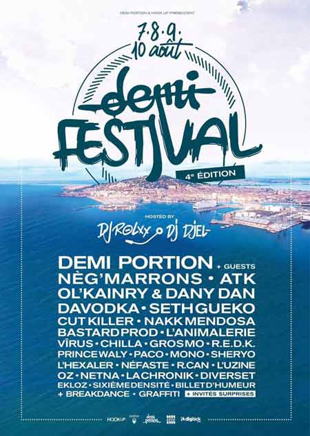 Demi festival 2019 demi portion rap hip hop sete